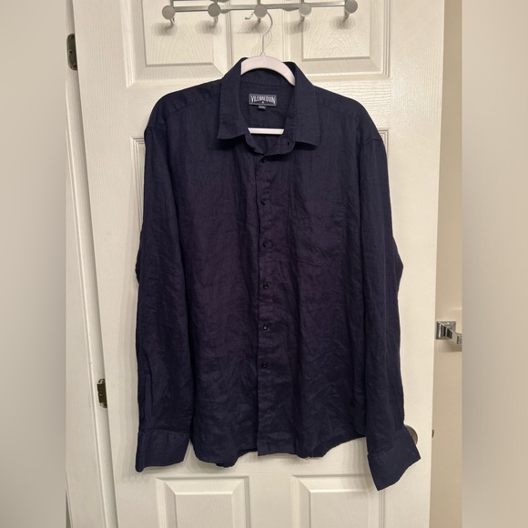 Vilebrequin Other - Vilebrequin XXXL Linen Button Up Shirt